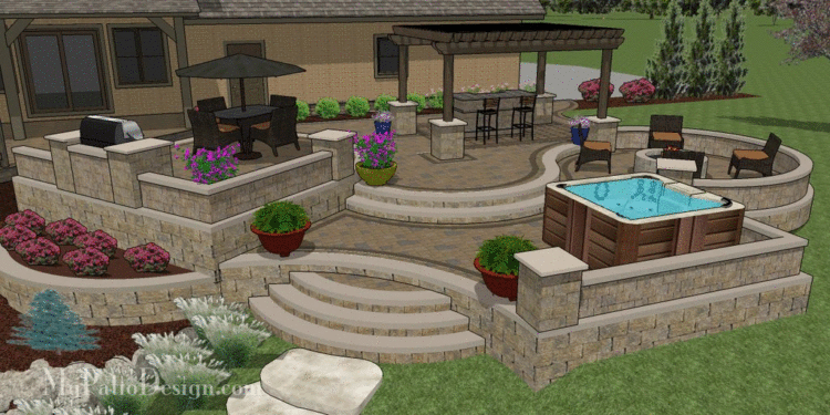 Custom 3D Patio Design | Designing Patios You Love to Use ...