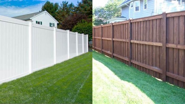 Vinyl Fences vs. Wood Fences: A Complete Comparison Guide Vinyl Fences vs. Wood Fences: A Complete Comparison Guide